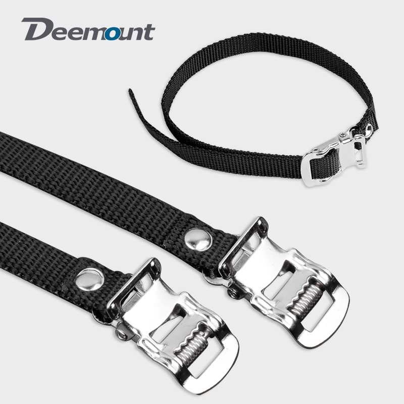 Cycling Commuter Shoes - Deemount 1 ペアサイクルペダルノンスリップストラップバイクスピニングサイクリングシューズつま先ケーシングタイロープバイクワークアウトセキュリティベルト