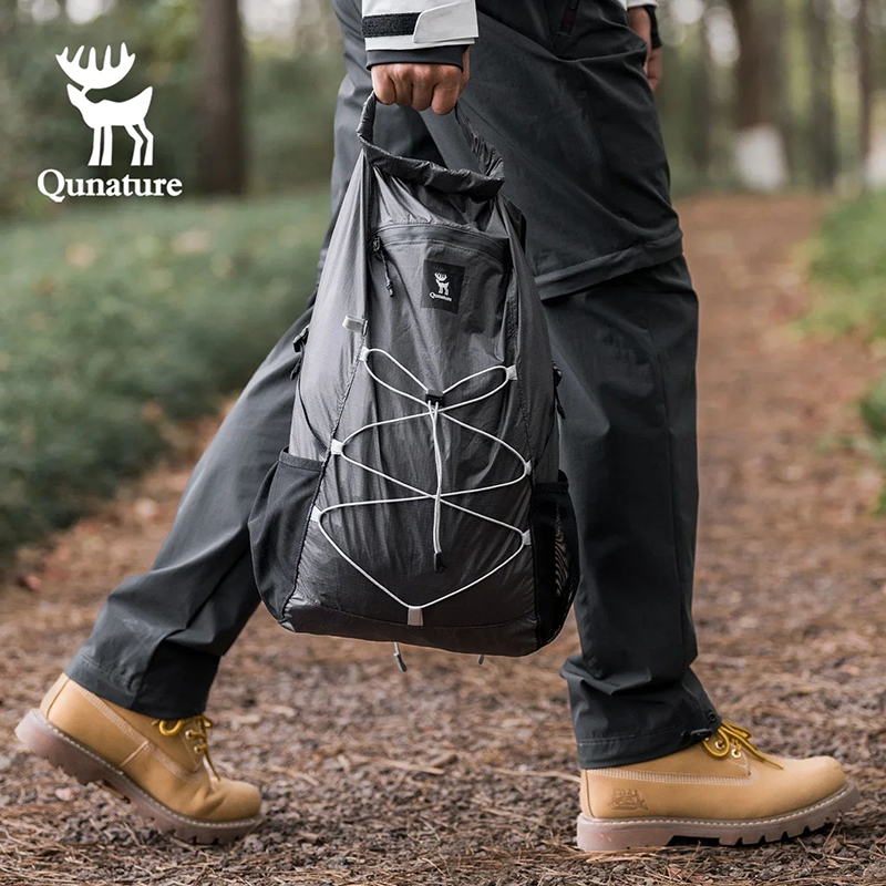 Cycling Commuter Backpack - Qunature 20L 折りたたみ式バックパック 軽量 ポータブル ハイキングバッグ