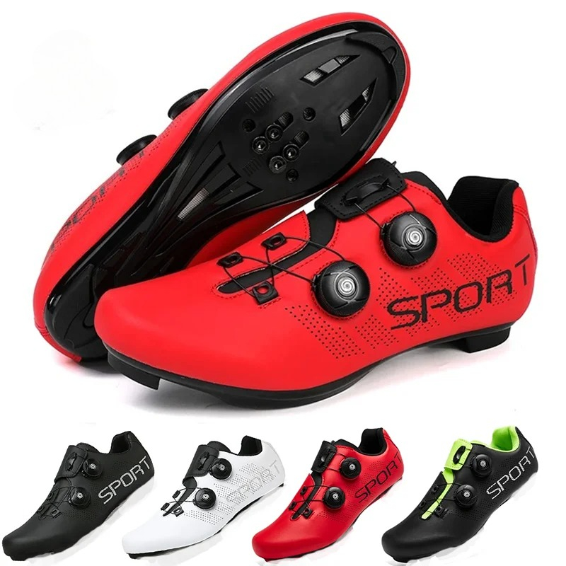 Cycling Commuter Shoes - メンズロードバイクサイクリングシューズ メンズクラシックセルフロックリリースレーシングSPD自転車スニーカークリート レディースサイクリングシューズ