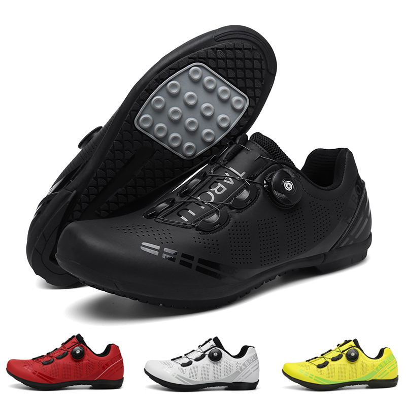 Cycling Commuter Shoes - メンズ・レディース用ノンロック式マウンテンバイクシューズ、クリートなしロードバイクRBスピードノンクリートサイクリングシューズ、スニーカー風フラットペダルMTBシューズ
