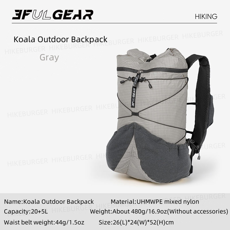 Cycling Commuter Backpack - 3F UL GEAR コアラ アウトドア UHMWPE