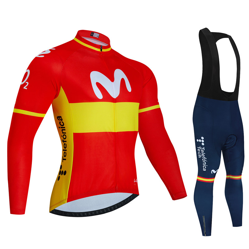 メンズMovistar長袖サイクリングジャージ,サイクリング - Cycling Community のレビューと価格