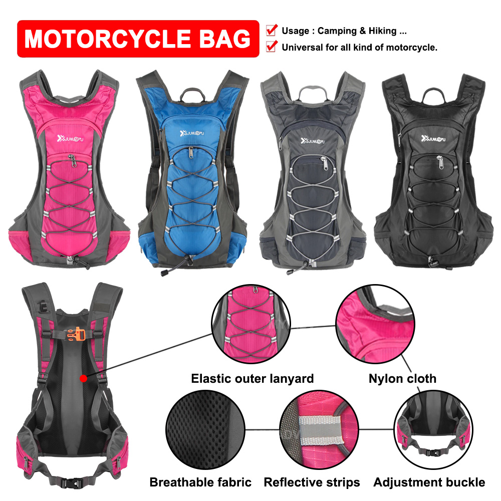 オートバイのバックパック旅行収納リュックサックキャンプ登山ハ - Cycling Commute Backpack のレビューと価格
