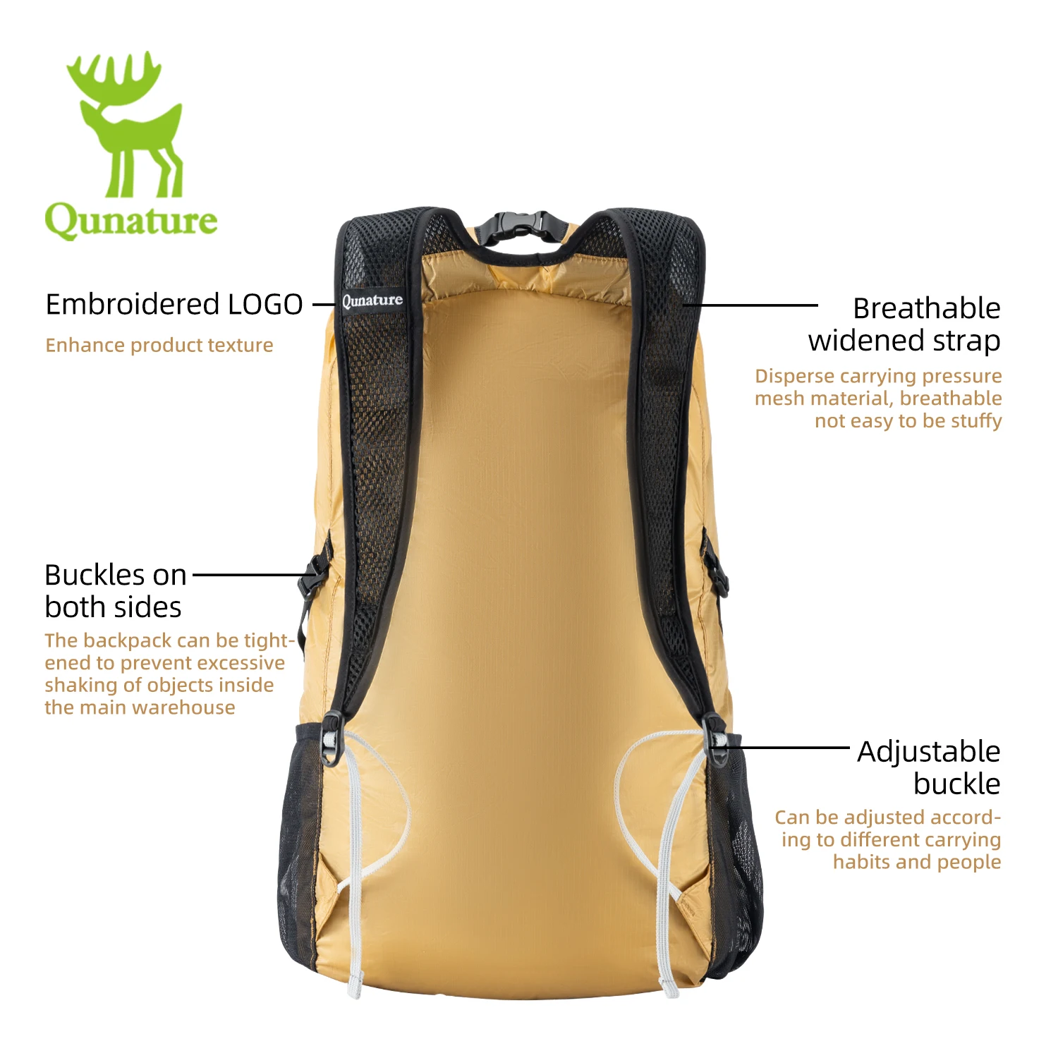 Qunature 20L 折りたたみ式バックパック 軽量 ポ - Cycling Commuter Backpack のレビューと価格