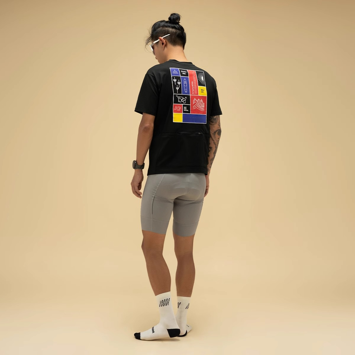 カジュアル通勤サイクリングウェア ジッパー付き3ポケット 日 - Cycling Commute Clothes のレビューと価格