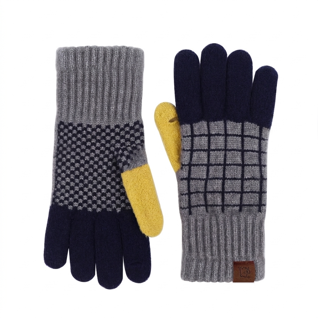 保温性のあるタッチスクリーン対応ニット手袋 冬のアウトドアサ - Winter Cycling Commute のレビューと価格