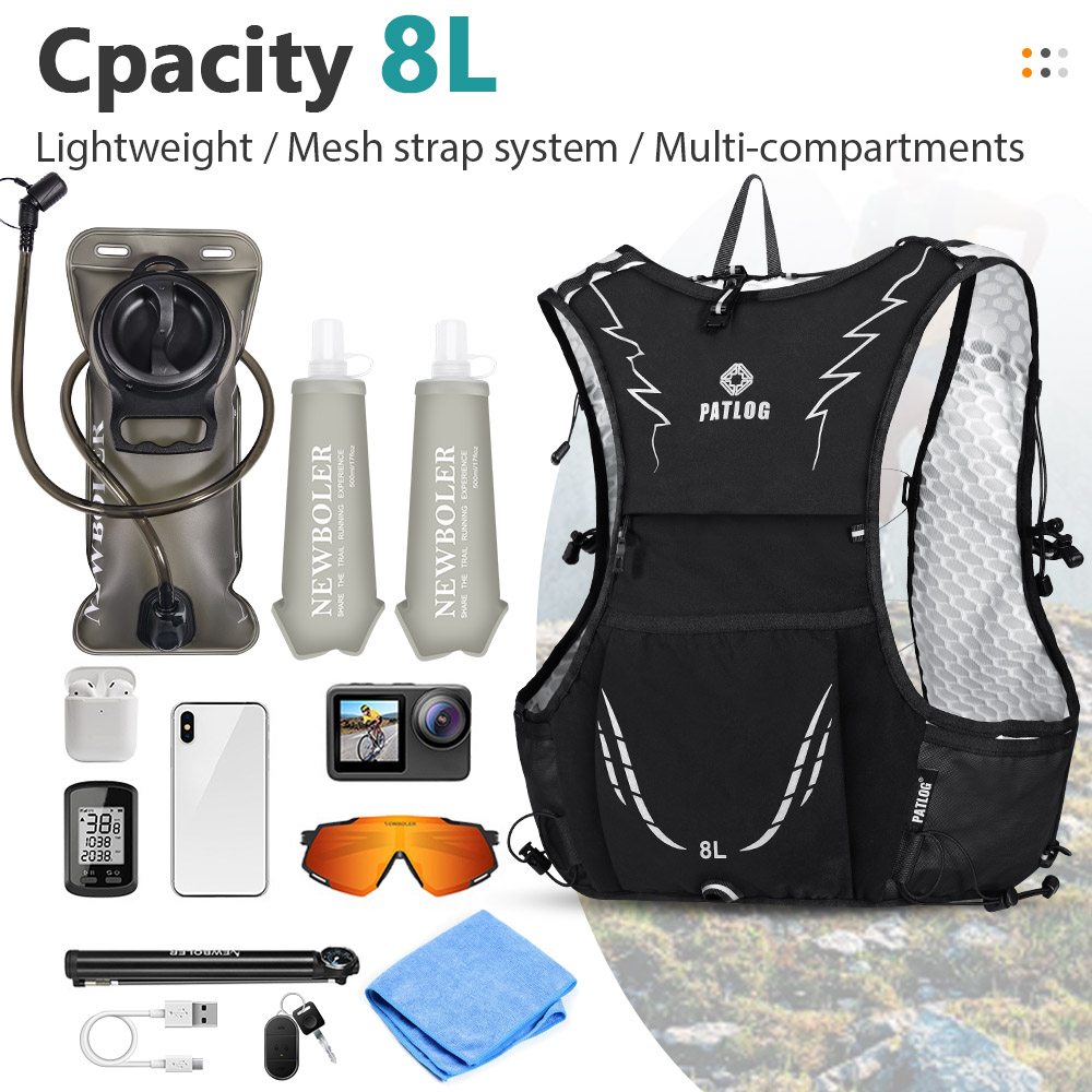 2026年新型8Lアウトドアトレイルランニングバックパック超 - Cycling Commuter Backpack のレビューと価格
