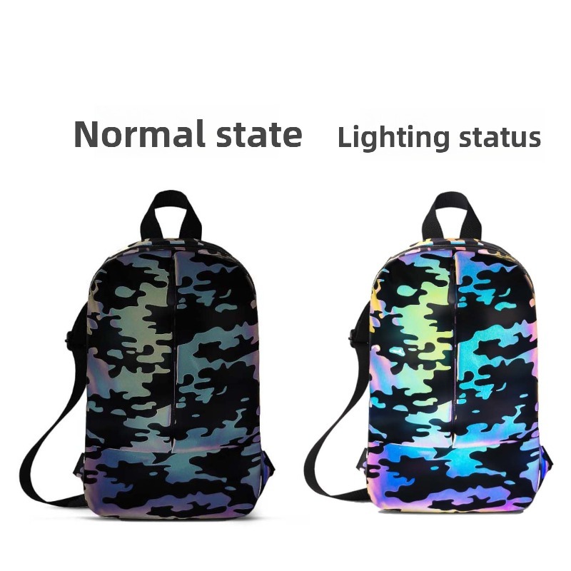 反射材付きクロスボディバッグ 多目的スポーツスリングパック  - Cycling Commuter Backpack のレビューと価格