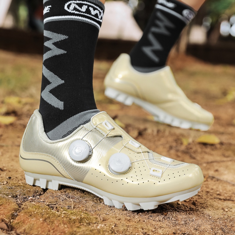 メンズロードマウンテンバイクライディングシューズ、快適な四季 - Cycling Commute Shoes のレビューと価格