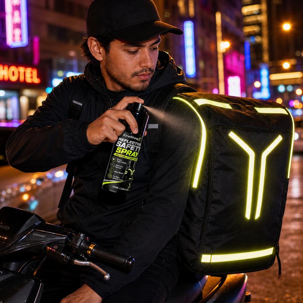 夜間反射安全スプレー高視認性コーティング塗料、サイクリング、 - Cycling Commute Clothes のレビューと価格