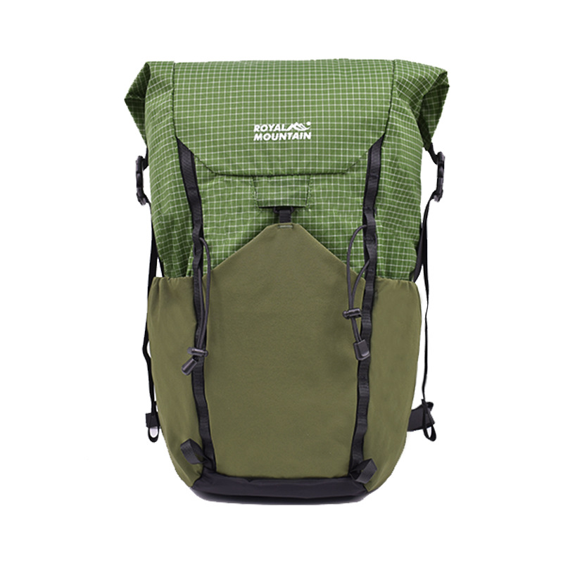 新しいアウトドア軽量ロール式折りたたみ収納25Lダリマ耐切創 - Cycling Commuter Backpack のレビューと価格